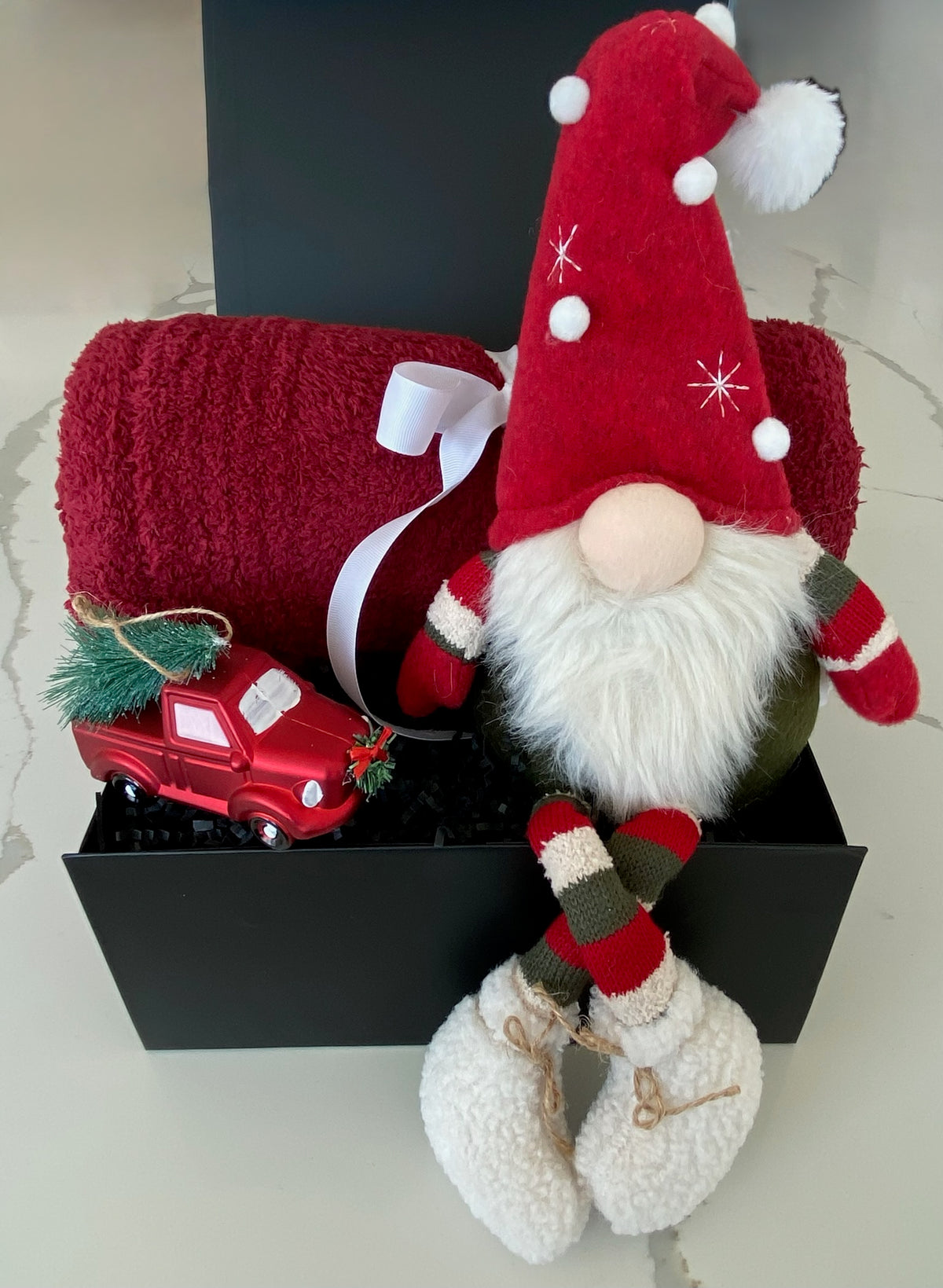The Merry Little Christmas Gnome Gift Box